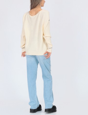 Bluza Vero Moda, crem