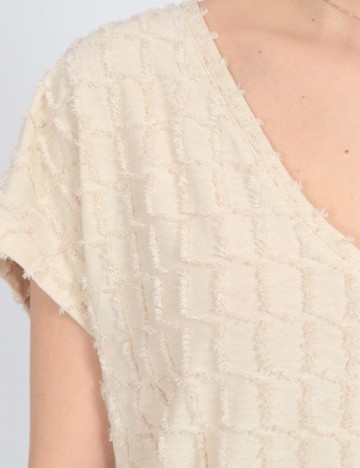 Bluza Vero Moda, ecru