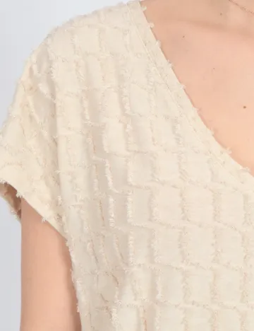 Bluza Vero Moda, ecru