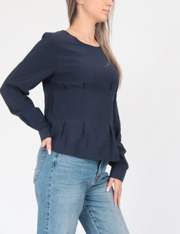 Bluza Vero Moda, bleumarin