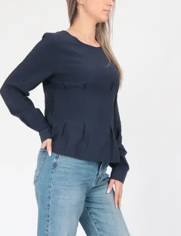 Bluza Vero Moda, bleumarin