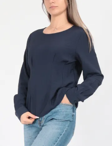 Bluza Vero Moda, bleumarin
