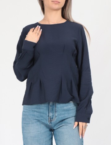 Bluza Vero Moda, bleumarin