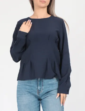 Bluza Vero Moda, bleumarin