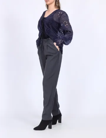 Pantaloni Vero Moda, gri