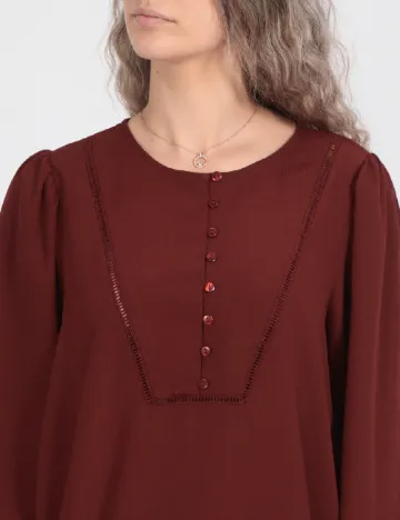 Bluza Vero Moda, caramiziu