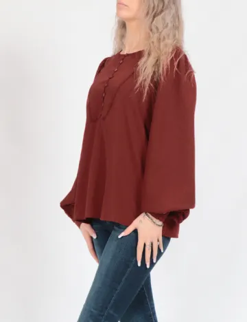 Bluza Vero Moda, caramiziu