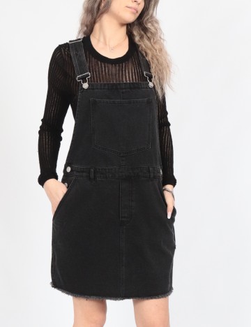 Rochie scurta Noisy May, negru