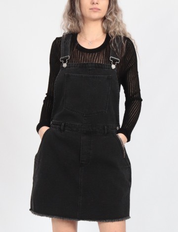 Rochie scurta Noisy May, negru