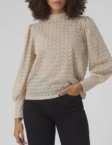 Bluza Vero Moda, bej
