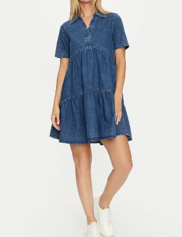 Rochie scurta Noisy May, albastru