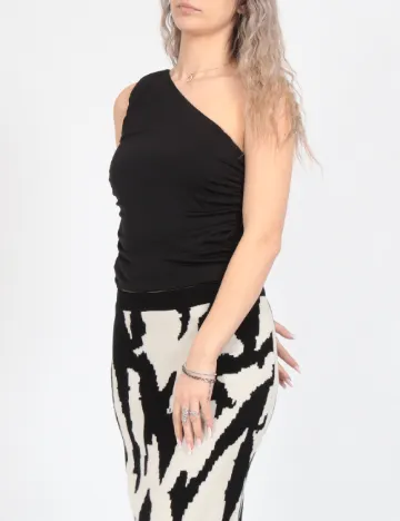 Top Vero Moda, negru