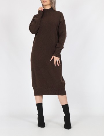 Rochie medie Vero Moda, maro