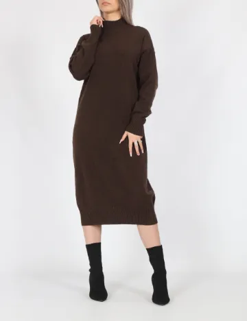 Rochie medie Vero Moda, maro