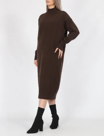 Rochie medie Vero Moda, maro