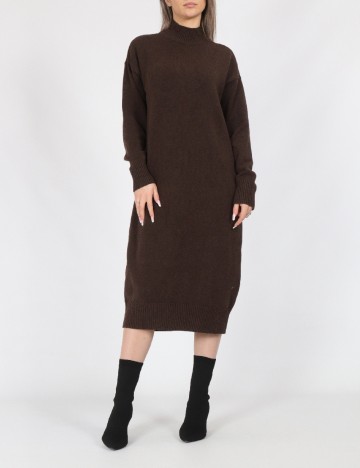 Rochie medie Vero Moda, maro
