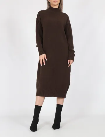 Rochie medie Vero Moda, maro
