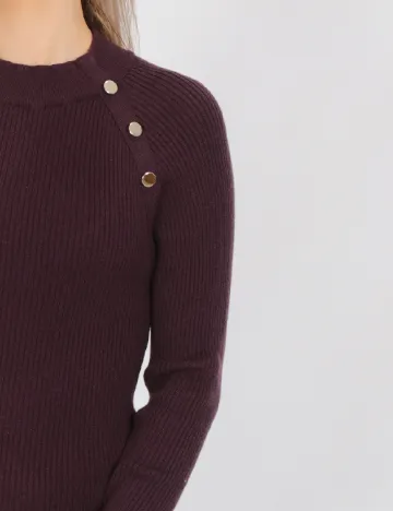 Bluza Vero Moda, pruna