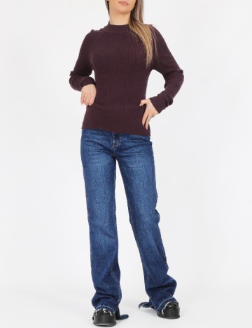 Bluza Vero Moda, pruna
