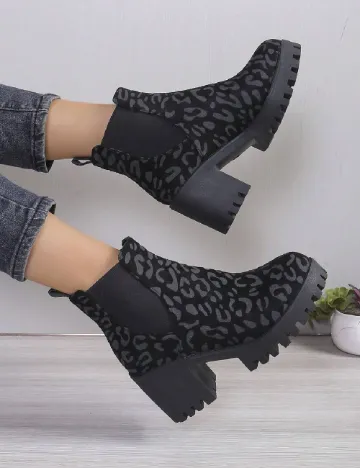 Botine SHEIN, negru
