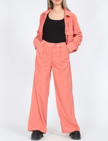 Pantaloni Vero Moda, somon