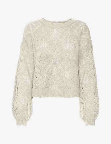 Pulover Vero Moda, ecru
