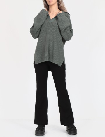 Pulover Oversize Vero Moda, verde