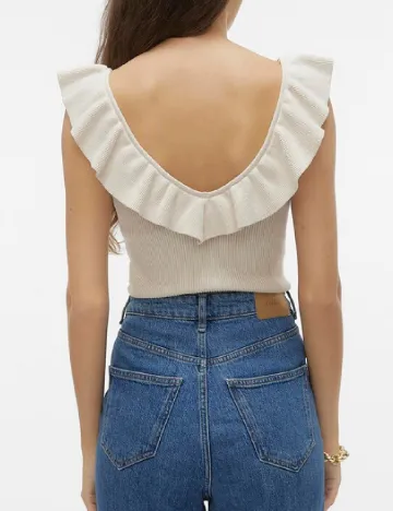 Bluza Vero Moda, crem
