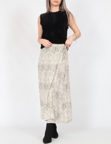 Fusta Vero Moda, crem