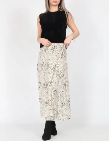 Fusta Vero Moda, crem