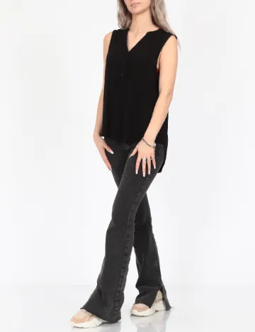 Top Vero Moda, negru