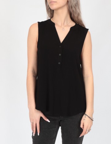 Top Vero Moda, negru