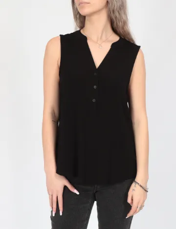 Top Vero Moda, negru