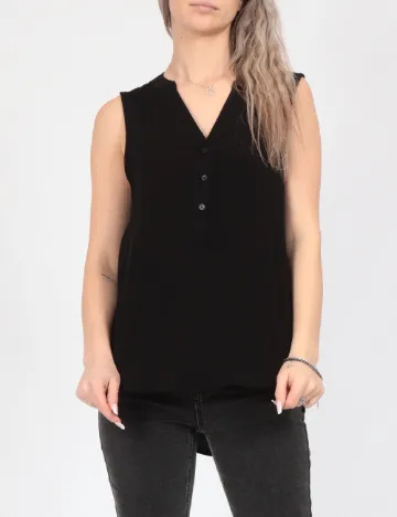 Top Vero Moda, negru