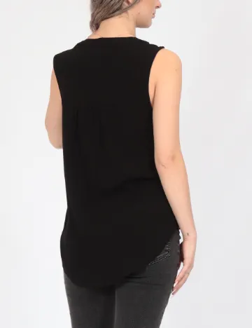 Top Vero Moda, negru