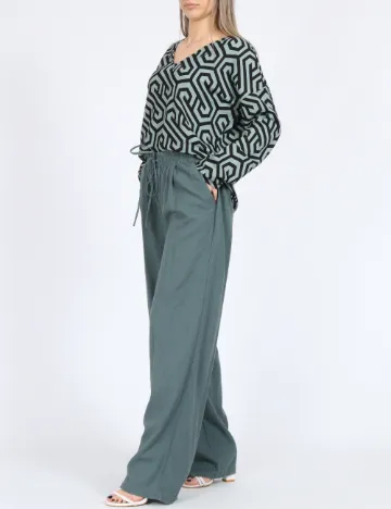 Pantaloni Vero Moda, verde