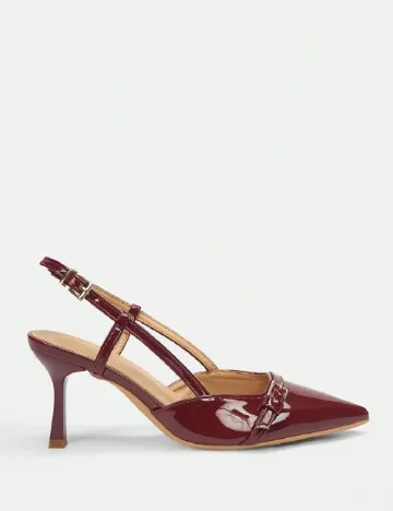 Pantofi SHEIN, visiniu