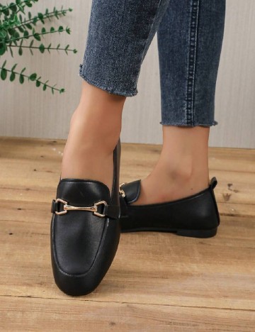 Mocasini SHEIN, negru