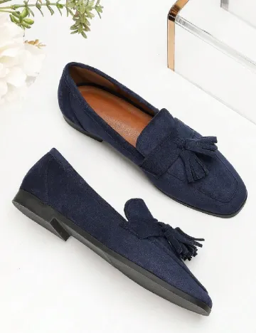 Mocasini SHEIN, bleumarin