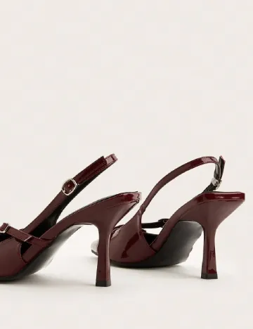 Pantofi SHEIN, visiniu