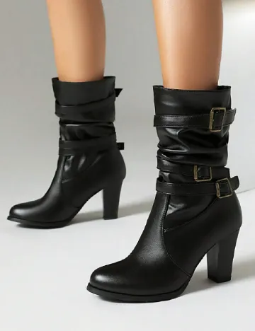 Botine SHEIN, negru