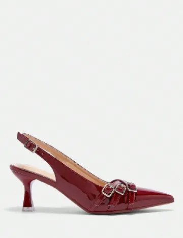 Pantofi SHEIN, visiniu