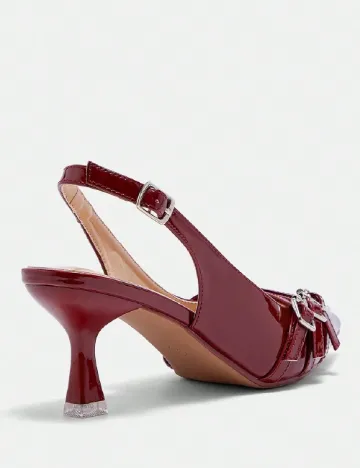 Pantofi SHEIN, visiniu