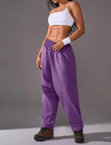 Pantaloni SHEIN, mov