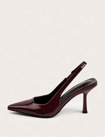 Pantofi SHEIN, visiniu