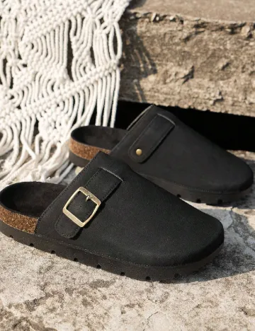 Slapi SHEIN, negru