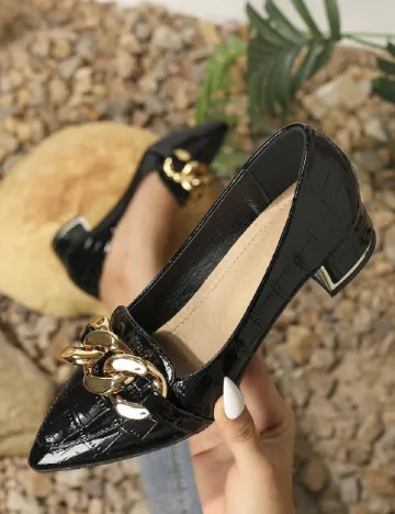 Mocasini SHEIN, negru