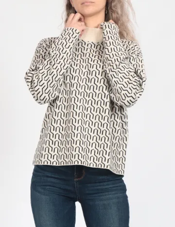 Pulover Vero Moda, crem