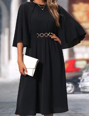 Rochie medie SHEIN, negru