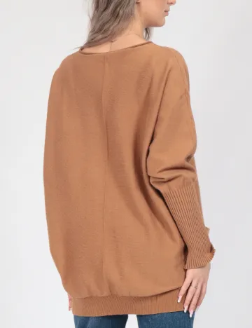 Bluza Oversize SHEIN, maro